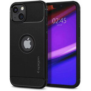 Spigen ochranný kryt Rugged Armor pro Apple iPhone 13, černá - ACS03518