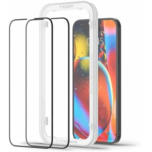 Spigen ochranné sklo tR Align Master pro Apple iPhone 13 Pro Max, 2 kusy, černá - AGL03377