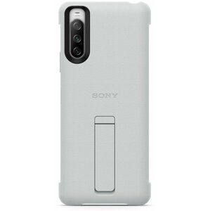 Sony zadní kryt pro Sony Xperia 10 III 5G se stojánkem, bílá - XQZCBBTH.ROW