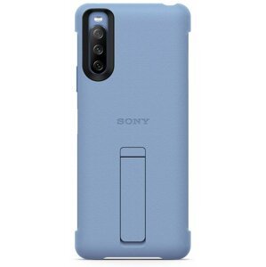 Sony zadní kryt pro Sony Xperia 10 III 5G se stojánkem, modrá - XQZCBBTL.ROW