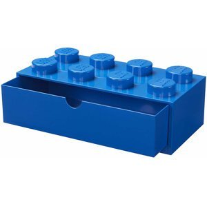 Stolní box LEGO, se zásuvkou, velký (8), modrá - 40211731