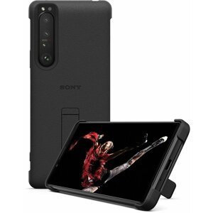 Sony zadní kryt pro Sony Xperia 5 III 5G se stojánkem, černá - XQZCBBQB.ROW