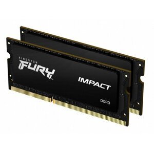 Kingston Fury Impact 8GB (2x4GB) DDR3L 1600 CL9 SO-DIMM - KF316LS9IBK2/8