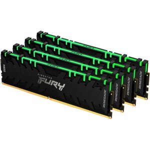 Kingston Fury Renegade RGB 64GB (4x16GB) DDR4 3000 CL15 - KF430C15RB1AK4/64