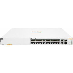 Aruba IOn 1960 - 24x100/1000 PoE + 2xSFP+, 2x10GbE, 1U, PoE (370W) - JL807A