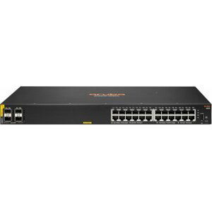 Aruba 6000 - 24x100/1000 PoE + 4xSFP, PoE (370W) - R8N87A