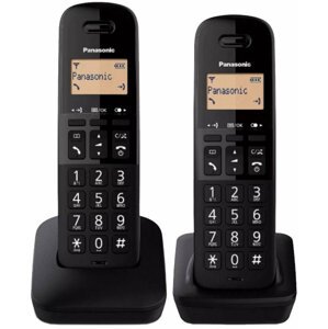 Panasonic KX-TGB612FXB Twinpack, černá - KX-TGB612FXB