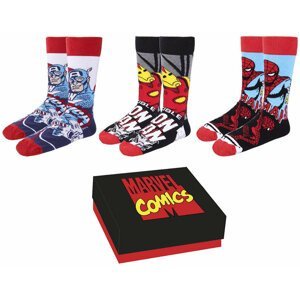 Ponožky Marvel - Avengers, 3 páry (40-46) - 08445484007459