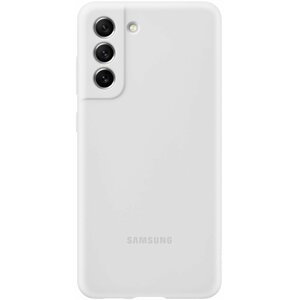 Samsung silikonový zadní kryt pro Galaxy S21 FE, bílá - EF-PG990TWEGWW