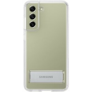 Samsung průhledný zadní kryt pro Galaxy S21 FE, transparentní - EF-JG990CTEGWW