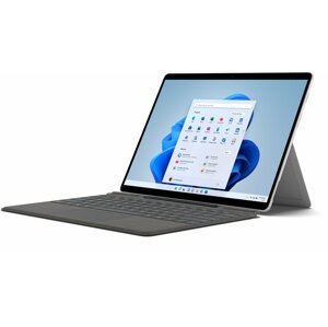 Microsoft Surface Pro X, platinová - E4K-00006