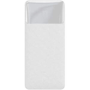 Baseus powerbanka Bipow s digitálním displejem, 30000mAh, 15W, bílá - PPDML-K02