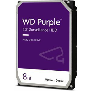 WD Purple (PURZ), 3,5" - 8TB - WD84PURZ