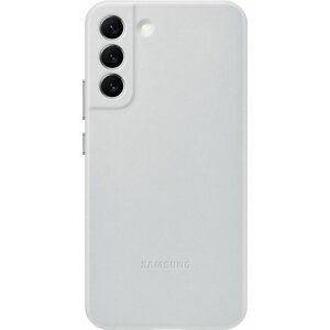 Samsung kožený zadní kryt pro Galaxy S22+, šedá - EF-VS906LJEGWW