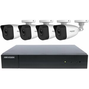 Hikvision HiWatch HWK-N4184BH-MH - NVR HWN-2108MH-8P + 4xIPC-B140H + 1TB HDD - 301501625