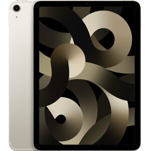 Apple iPad Air 2022, 256GB, Wi-Fi + Cellular, Starlight - MM743FD/A