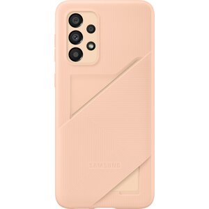 Samsung zadní kryt s kapsou na kartu pro Galaxy A33 5G, oranžová - EF-OA336TPEGWW