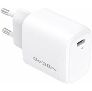 GoGEN síťová nabíječka ACHPD 120, USB-C, 20W, bílá - GOGACHPD120W