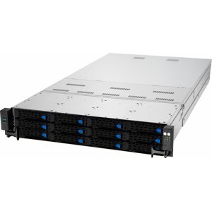 ASUS RS720A-E11-RS12, EPYC Milan, 32xRAM, 12x3,5"/2,5", Hot-swap, 2xM.2, 1600W, rack, 2U - 90SF01G3-M01260