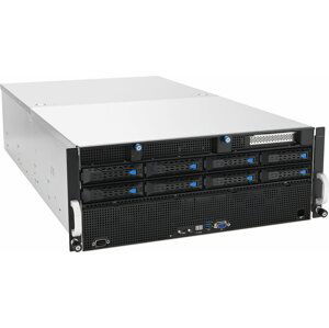 ASUS ESC8000A-E11/3000W, EPYC, LGA4094, 32x RAM, 8x3,5"/2,5" SATA/SAS+2xNVMe Hot-swap, 3000W, 4U - 90SF0214-M000V0