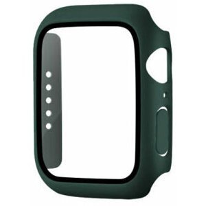 COTEetCI polykarbonátové pouzdro s ochranou displeje pro Apple Watch 7 41mm, zelená - 25002-GR