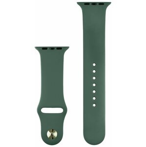 COTEetCI silikonový sportovní náramek pro Apple watch 42 / 44 mm / 45mm, tmavě zelená - CS2086-DG