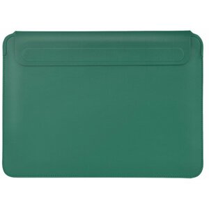 COTEetCI PU tenké pouzdro s magnetickým zapínáním pro Apple Macbook Pro & Air 13, zelená - MB1060-GR