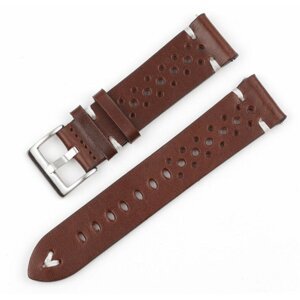 RhinoTech univerzální řemínek Genuine Leather Quick Release 20mm, hnědá - RTPS-004-BN