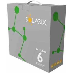 Solarix instalační kabel CAT6 UTP PVC Eca 100m/box - SXKD-6-UTP-PVC