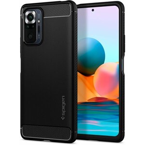 Spigen ochranný kryt Rugged Armor pro Redmi Note 10 Pro/Max, černá - ACS02844