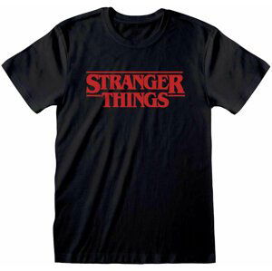 Tričko Stranger Things - Logo (L) - STR02883TSBLL