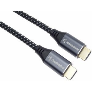 PremiumCord kabel ULTRA HDMI 2.1, 8K@60Hz, zlacené konektory, 0,5m - kphdm21s05