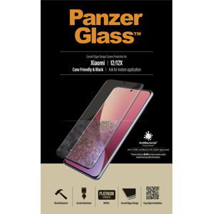 PanzerGlass ochranné sklo Premium pro Xiaomi 12/12X, černá - 8056
