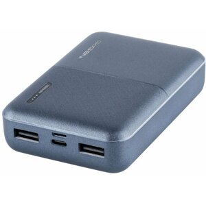 GoGEN powerbanka PB100007, 10000mAh, metalická - modrá - GOGPB100007SG