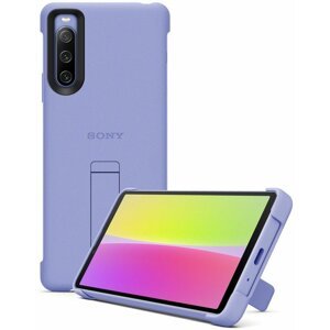 Sony zadní kryt pro Sony Xperia 10 IV 5G se stojánkem, fialová - XQZCBCCV.ROW