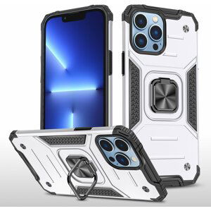 Lenuo Union Armor zadní kryt pro iPhone 13 Pro, stříbrná - 348242