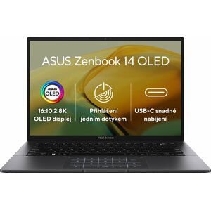 ASUS Zenbook 14 OLED (UM3402, AMD Ryzen 5000 series), černá - UM3402YA-OLED059W