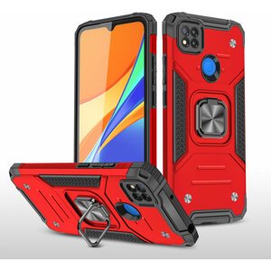 Lenuo Union Armor zadní kryt pro Xiaomi Redmi 9C, červená - 348307