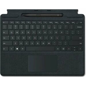 Microsoft Surface Pro Signature Keyboard + Slim Pen 2 Bundle (Black), CZ&SK (potisk) - 8X6-00085-CZSK