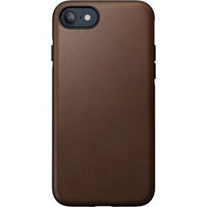 Nomad kožený zadní kryt Modern pro Apple iPhone SE, hnědá - NM01200185