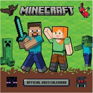Kalendář Minecraft 2023 - 09781801226325