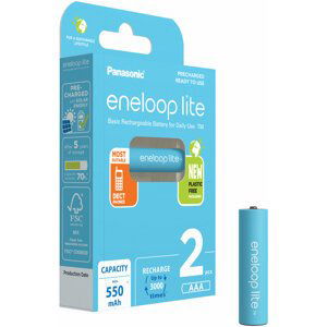 PANASONIC nabíjecí baterie Eneloop Lite HR03 AAA 4LCCE/2BE - 35056866