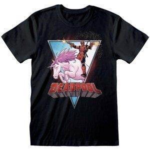Tričko Deadpool - Unicorn Rider (XL) - 05055910341182