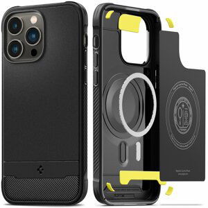 Spigen ochranný kryt Rugged Armor MagSafe pro Apple iPhone 14 Pro Max, černá - ACS04812