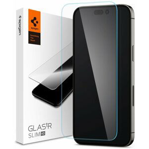 Spigen ochranné sklo tR Slim HD pro Apple iPhone 14 Pro, transparentní - AGL05222