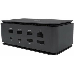 i-tec dokovací stanice USB4 Dual, 4K HDMI, DP, PD 80W + i-tec Universal Charger 112 W - USB4DUALDOCK100W