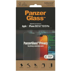 PanzerGlass ochranné sklo Privacy pro Apple iPhone 14/13/13 Pro (Classic Fit) - P2767