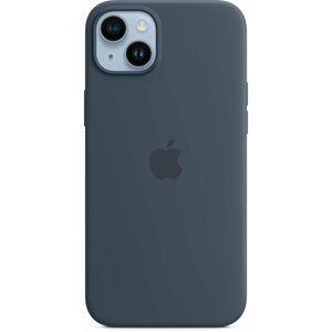 Apple Silikonový kryt s MagSafe pro iPhone 14 Plus, bouřkově modrá - MPT53ZM/A
