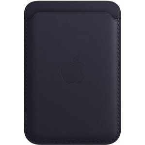 Apple kožená peněženka s MagSafe pro iPhone, inkoustově fialová - MPPW3ZM/A