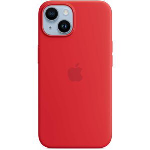 Apple Silikonový kryt s MagSafe pro iPhone 14, červená (PRODUCT)RED - MPRW3ZM/A